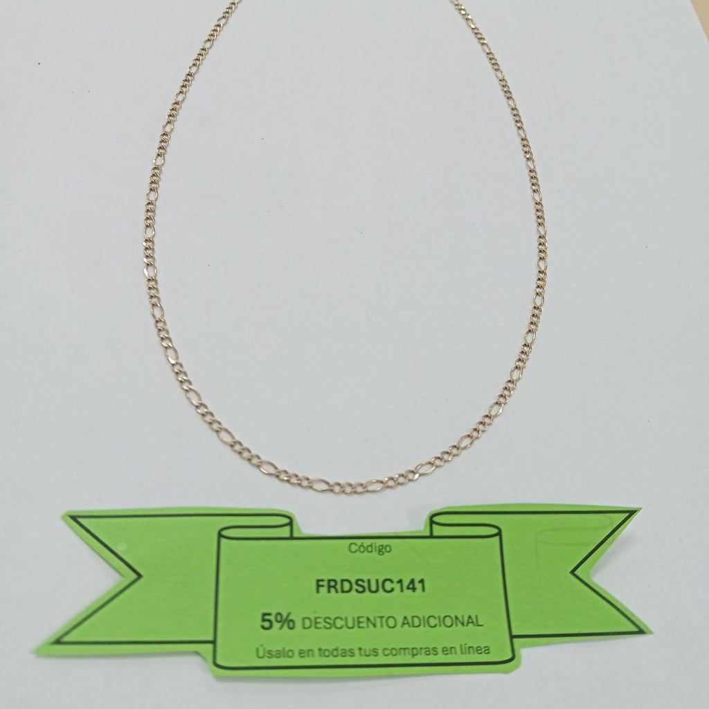 CADENA ORO 10 K 2.7 GRMS (SEMINUEVO)