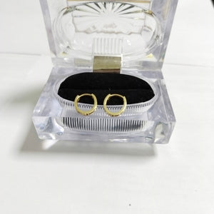 ARRACADAS PAR ORO 14 K 1,20 GRMS (SEMINUEVO)
