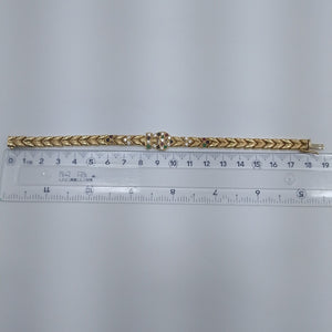 PULSERA ORO 14 K 14.2 GRMS (SEMINUEVO)