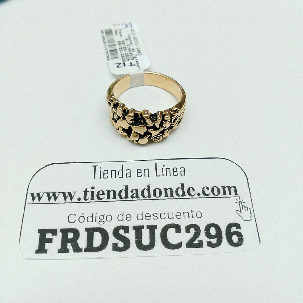 ANILLO ORO 14 K 14.5 GRMS (SEMINUEVO)