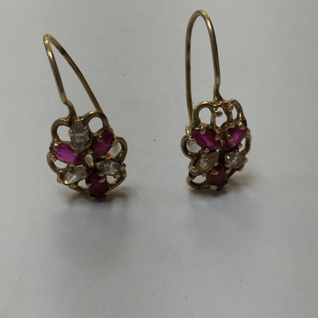 ARETES PAR ORO 8 K 3 GRMS (SEMINUEVO)