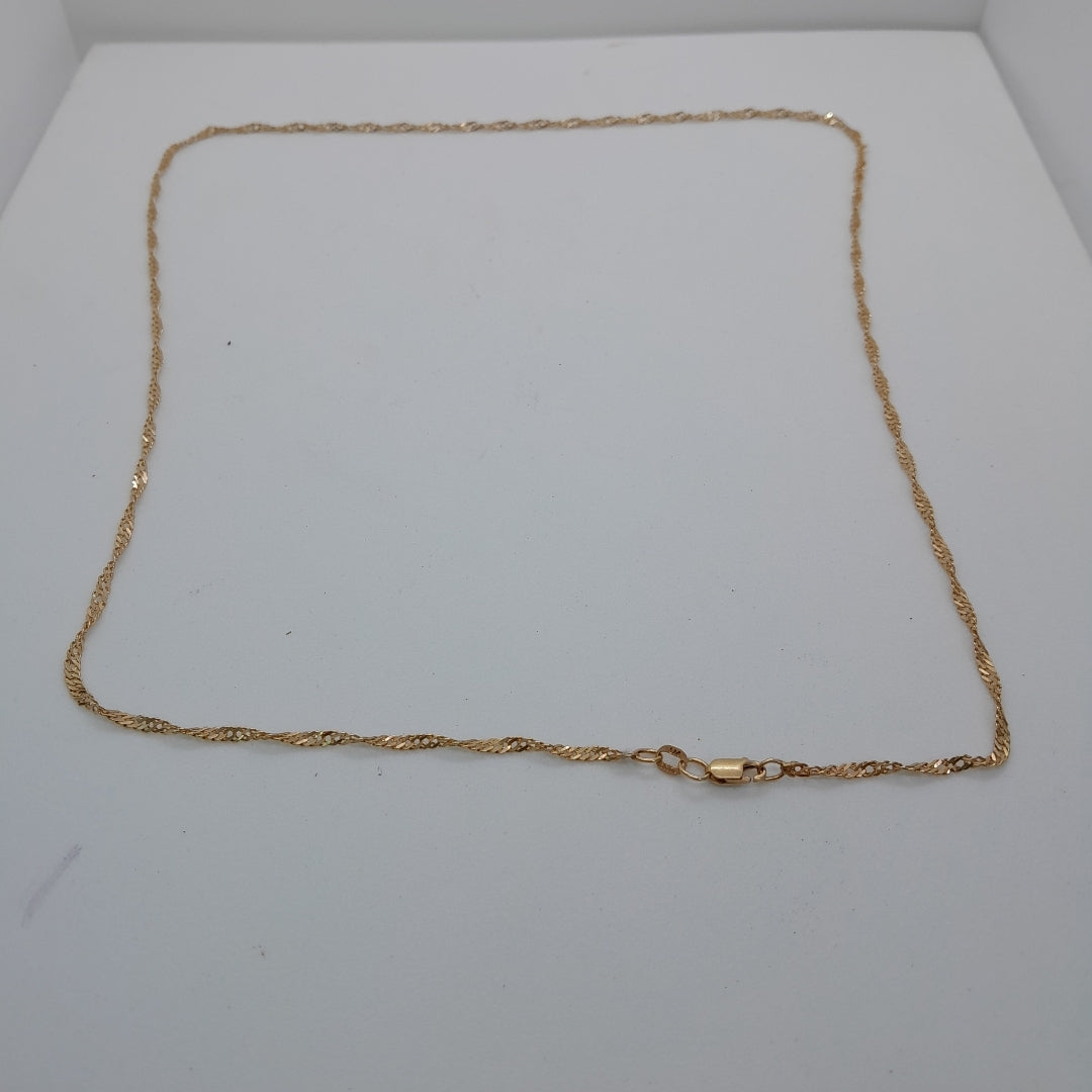 CADENA ORO 14 K 4.6 GRMS (SEMINUEVO)