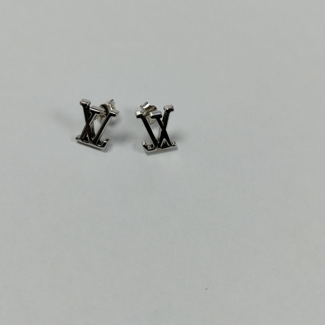 BROQUELES PAR ORO,ORO BLANCO 14 K 3,60 GRMS (SEMINUEVO)