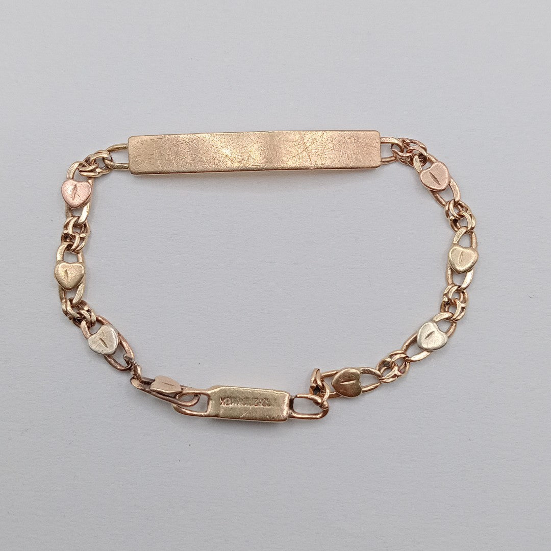 ESCLAVA ORO COMBINADO 10 K 3,90 GRMS (SEMINUEVO)