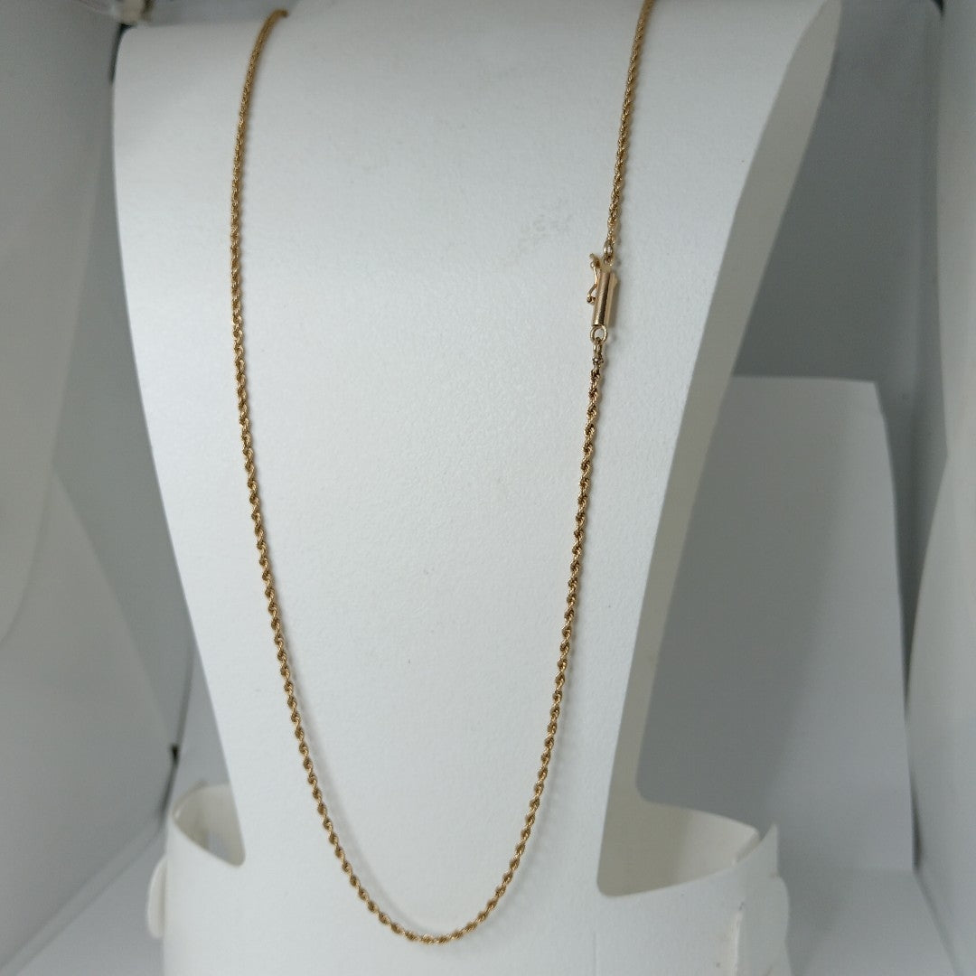 CADENA ORO 14 K 6,60 GRMS (SEMINUEVO)