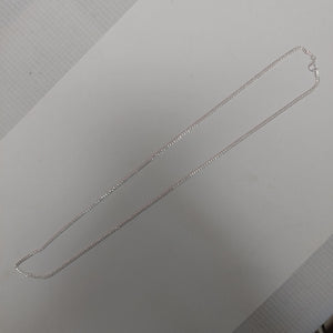 CADENA TEJIDO BARBADO PLATA .925 55 CM 5.3 GR (NUEVO)