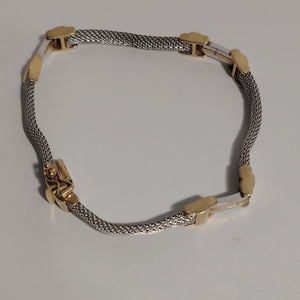 PULSERA ORO,ORO COMBINADO 10 K 10,00 GRMS (SEMINUEVO)