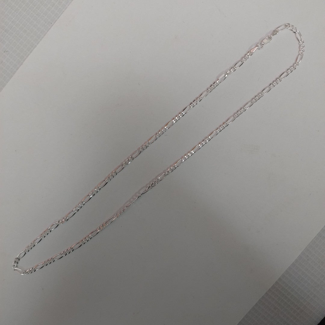 CADENA TEJIDO 3X1 PLATA .925 50 CM 6.8 GR (NUEVO)