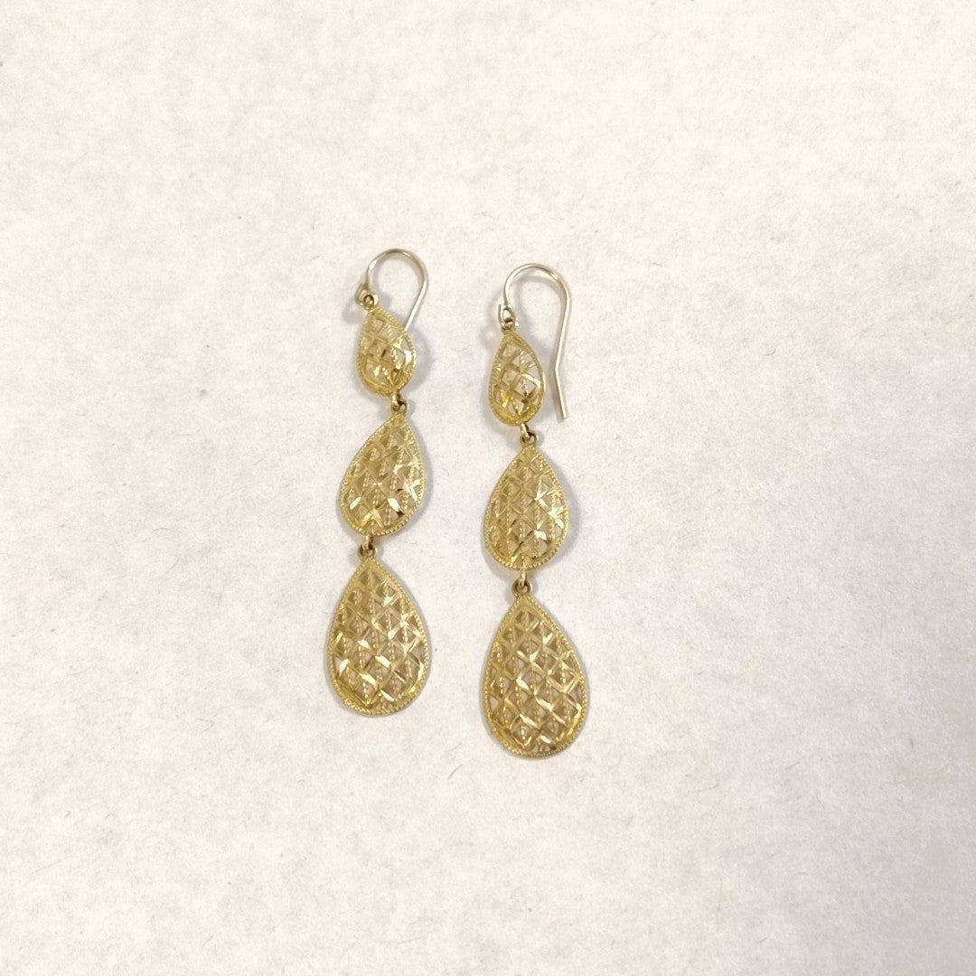 ARETES PAR ORO 10 K 1.9 GRMS (SEMINUEVO)