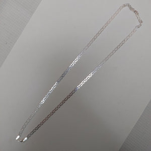 CADENA TEJIDO GUCHI PLATA .925 55 CM 12.8 GR (NUEVO)