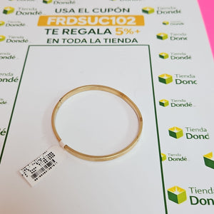 PULSERA RIGIDA ORO 10 K 6,80 GRMS (SEMINUEVO)