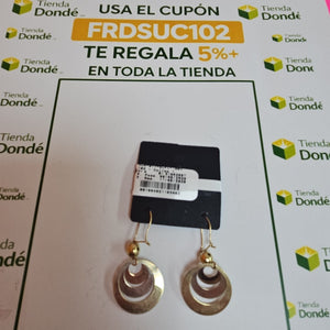 ARETES PAR ORO 10 K 2,80 GRMS (SEMINUEVO)