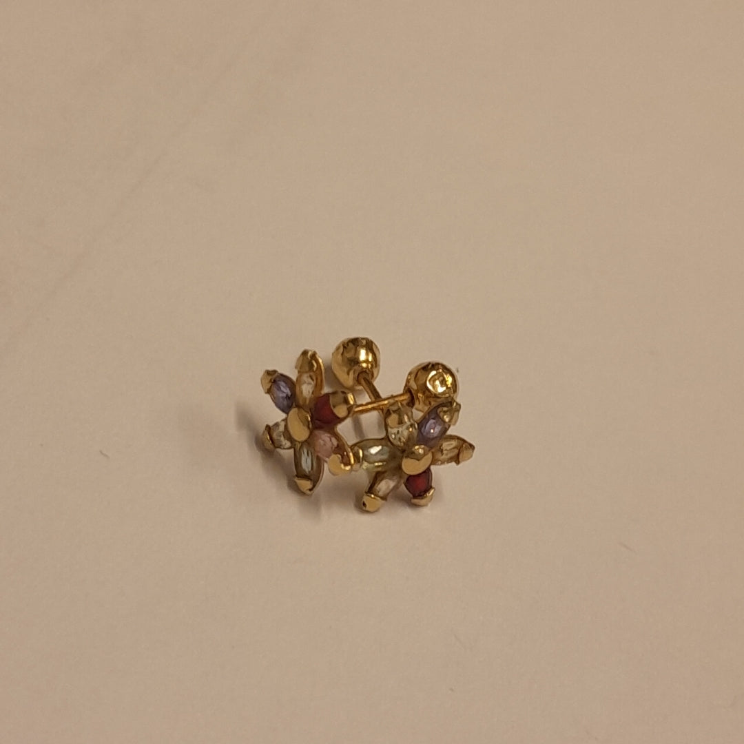 BROQUELES PAR ORO 10 K 0.4 GRMS (SEMINUEVO)