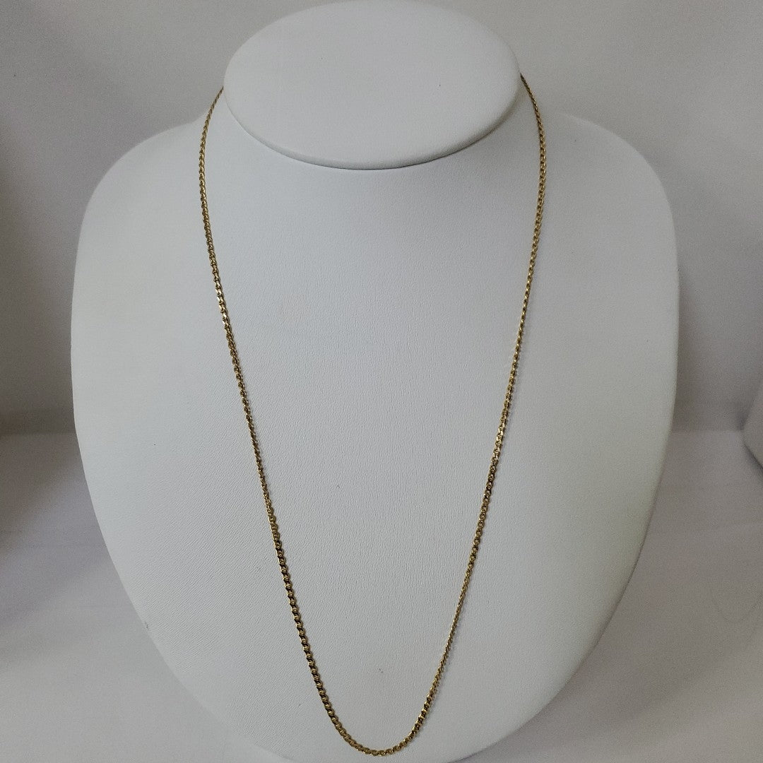 CADENA ORO 14 K 4.9 GRMS (SEMINUEVO)