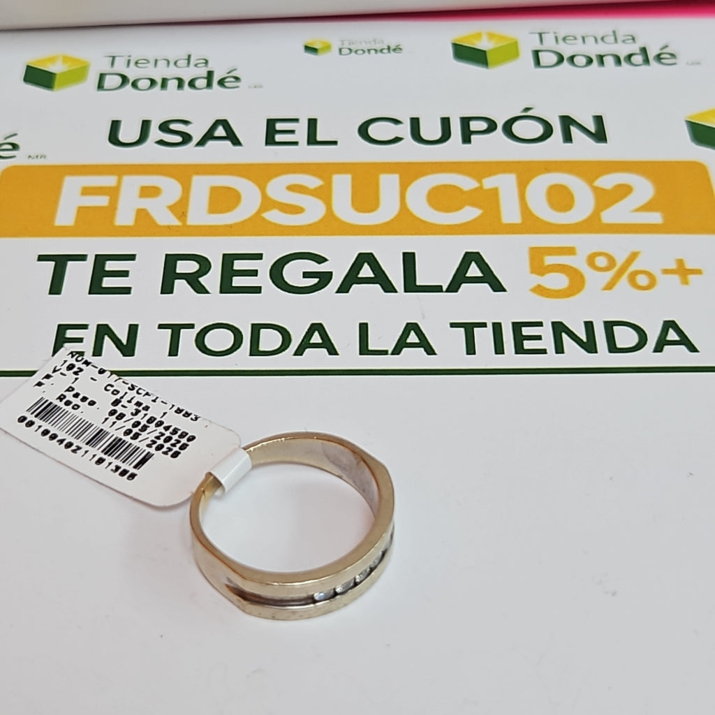 ANILLO ORO 14 K 6.8 GRMS (SEMINUEVO)