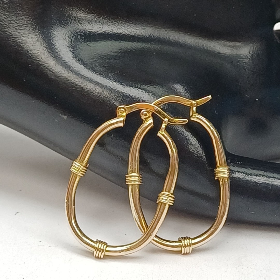 ARRACADAS PAR ORO 10 K 4.5 GRMS (SEMINUEVO)
