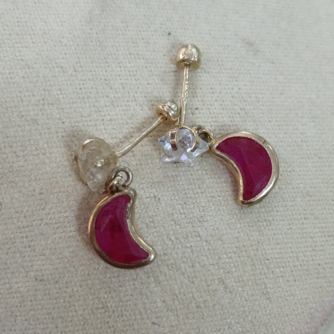 ARETES PAR ORO 10 K 0.9 GRMS (SEMINUEVO)