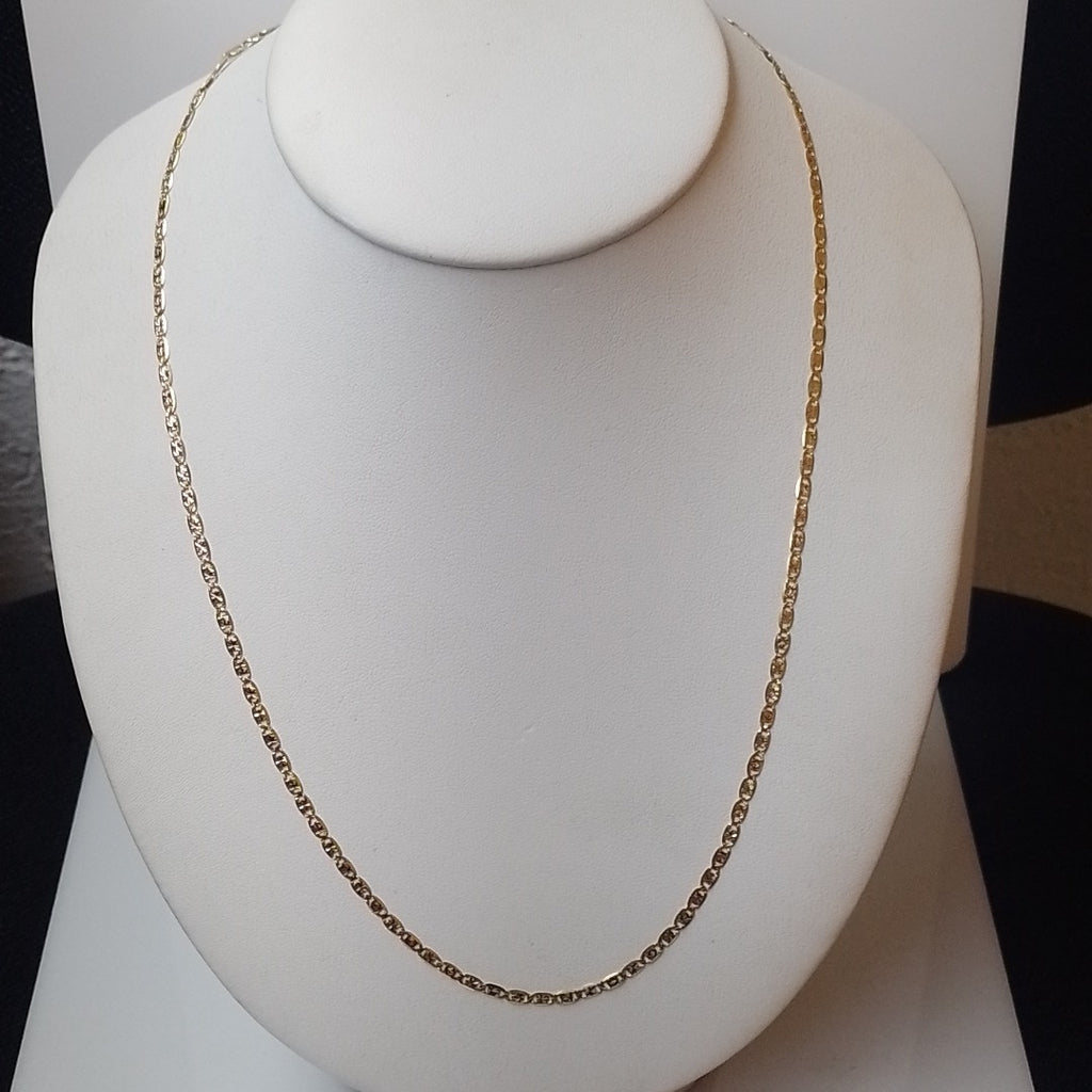 CADENA ORO, ORO COMBINADO 14 K 5.7 GRMS (SEMINUEVO)