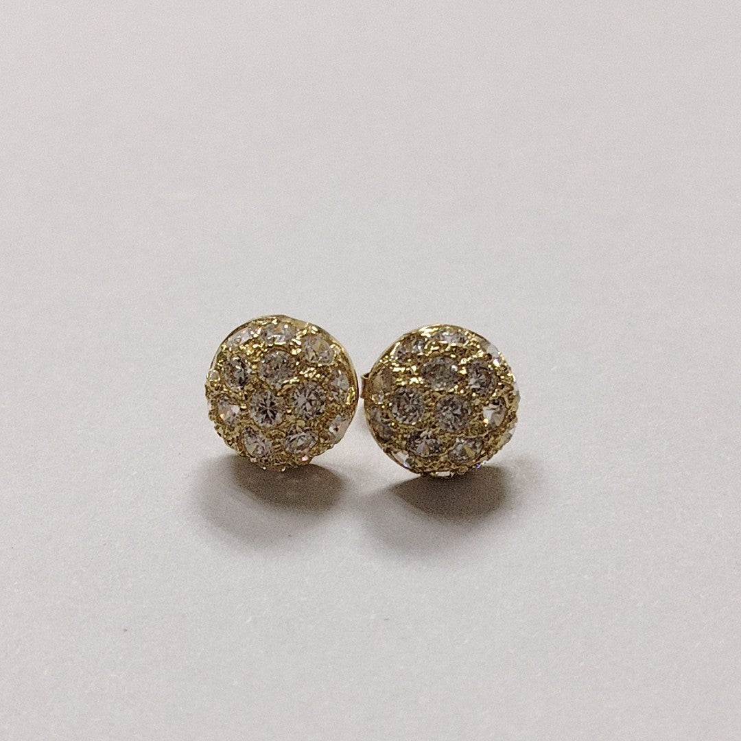 ARETES PAR ORO 14 K 3.2 GRMS (SEMINUEVO)