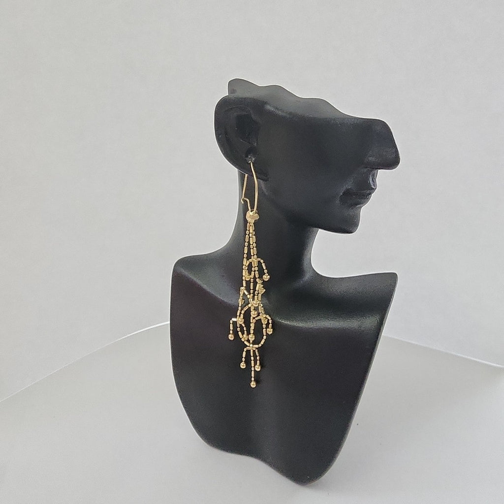 ARETES PAR ORO 14 K 2,80 GRMS (SEMINUEVO)