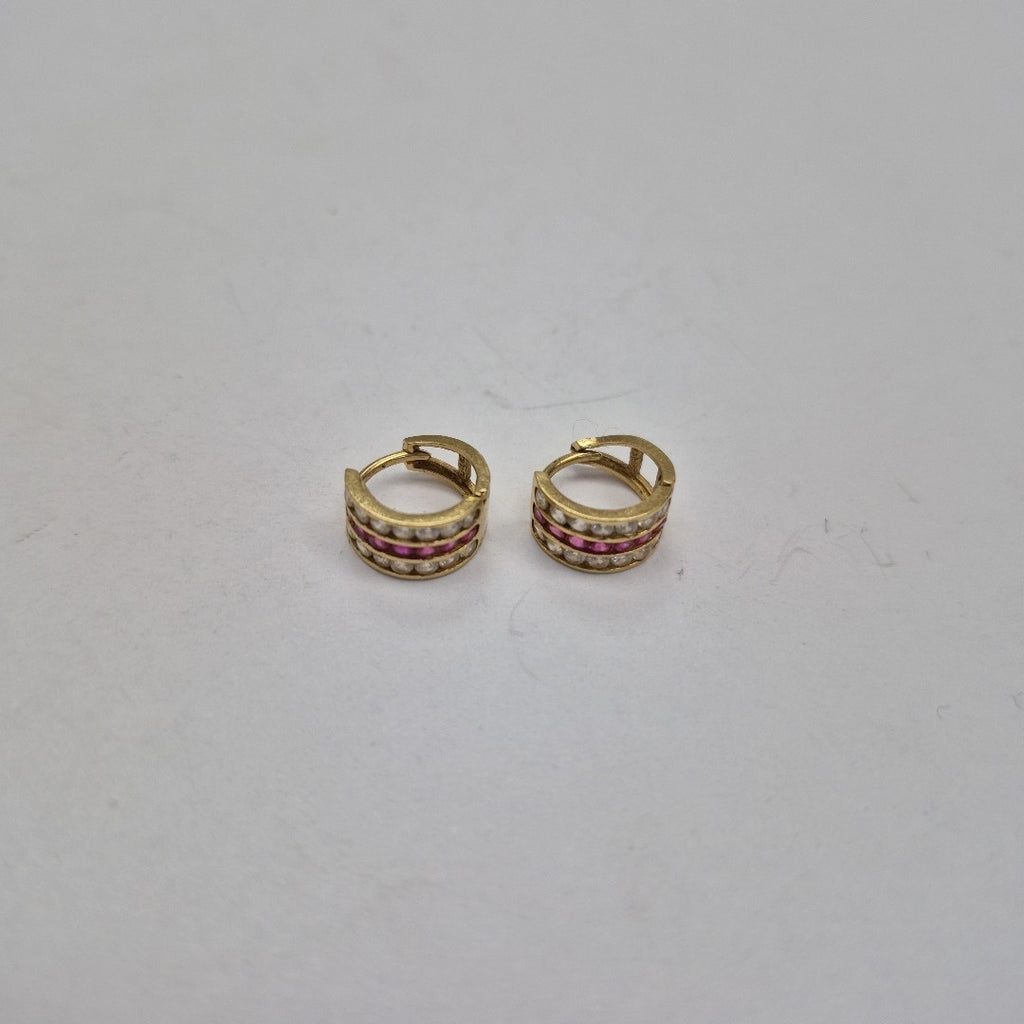 ARRACADAS PAR ORO 14 K 2,00 GRMS (SEMINUEVO)
