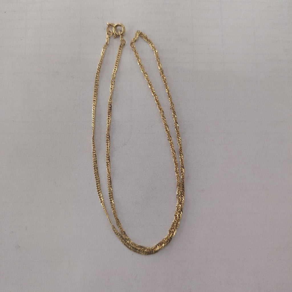 CADENA ORO 14 K 0,80 GRMS (SEMINUEVO)