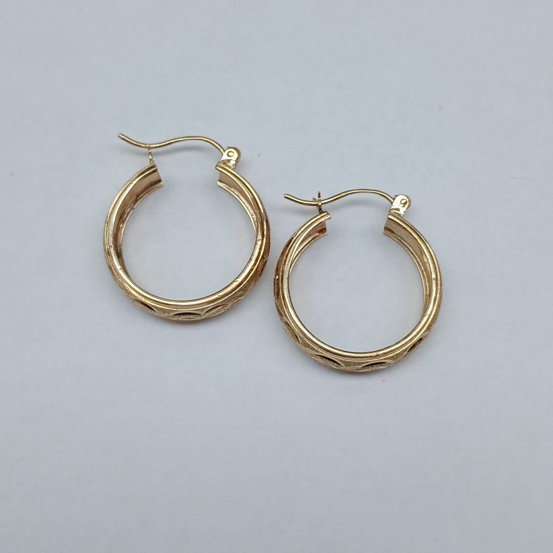 ARRACADAS PAR ORO 10 K 3.4 GRMS (SEMINUEVO)