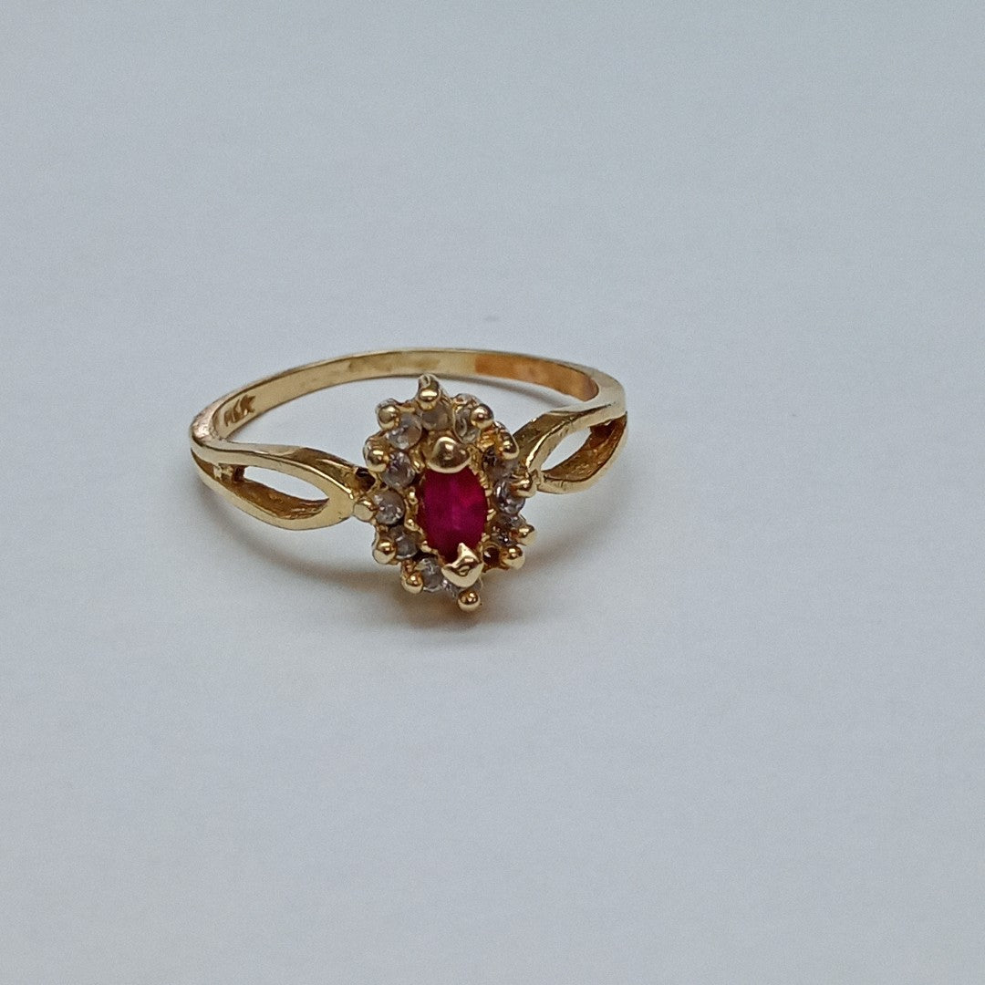 ANILLO ORO 14 K 2.7 GRMS (SEMINUEVO)