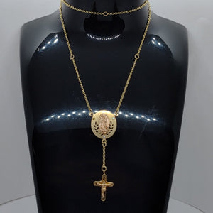 CADENA ORO COMBINADO 14 K 6,00 GRMS (SEMINUEVO)