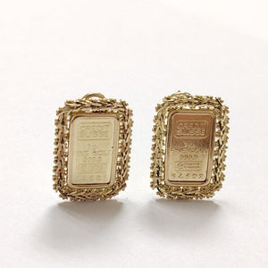 ARETES PAR ORO 10 K 6.6 GRMS (SEMINUEVO)