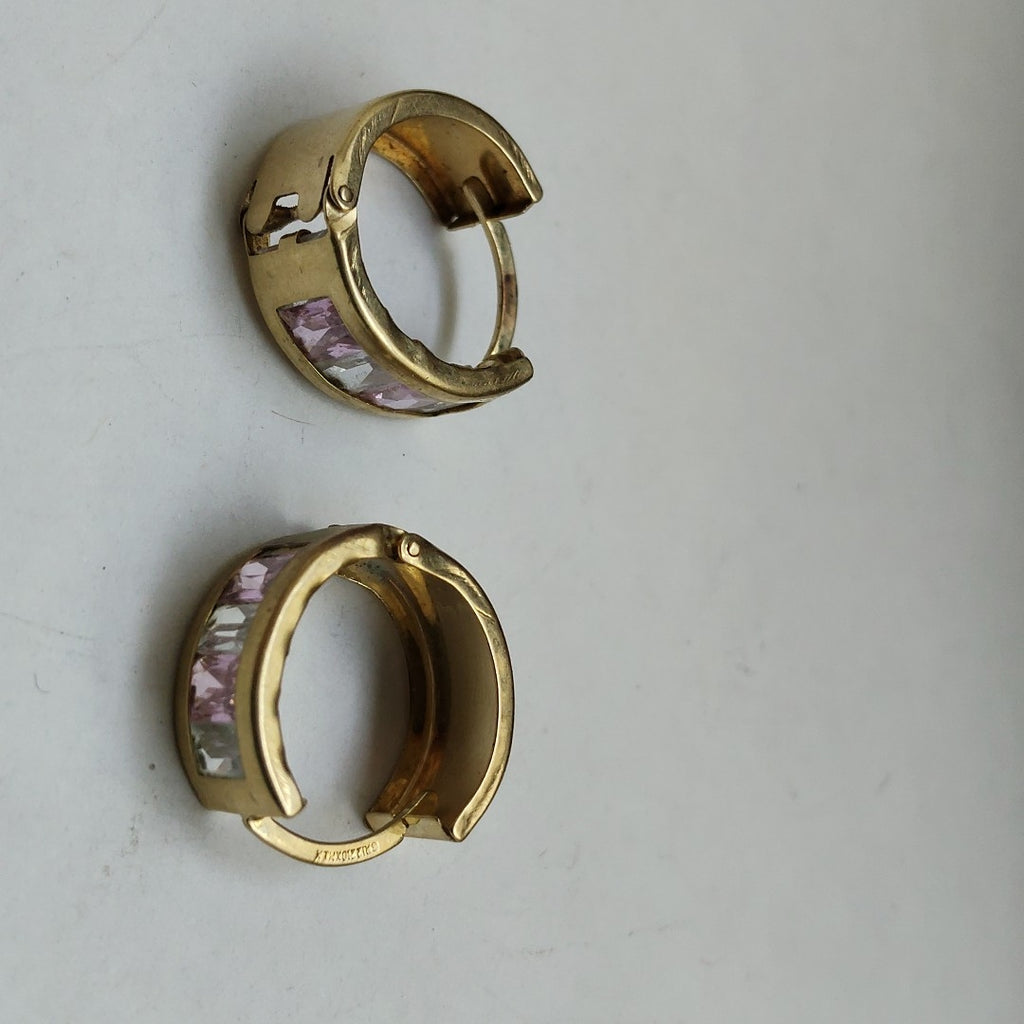ARRACADAS PAR ORO 10 K 2.6 GRMS (SEMINUEVO)