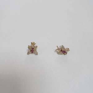 BROQUELES PAR ORO 14 K 0.8 GRMS (SEMINUEVO)
