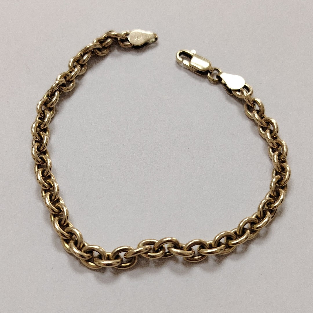 PULSERA ORO 14 K 4.8 GRMS (SEMINUEVO)