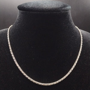 GARGANTILLA ORO,ORO BLANCO 18 K 14,10 GRMS (SEMINUEVO)