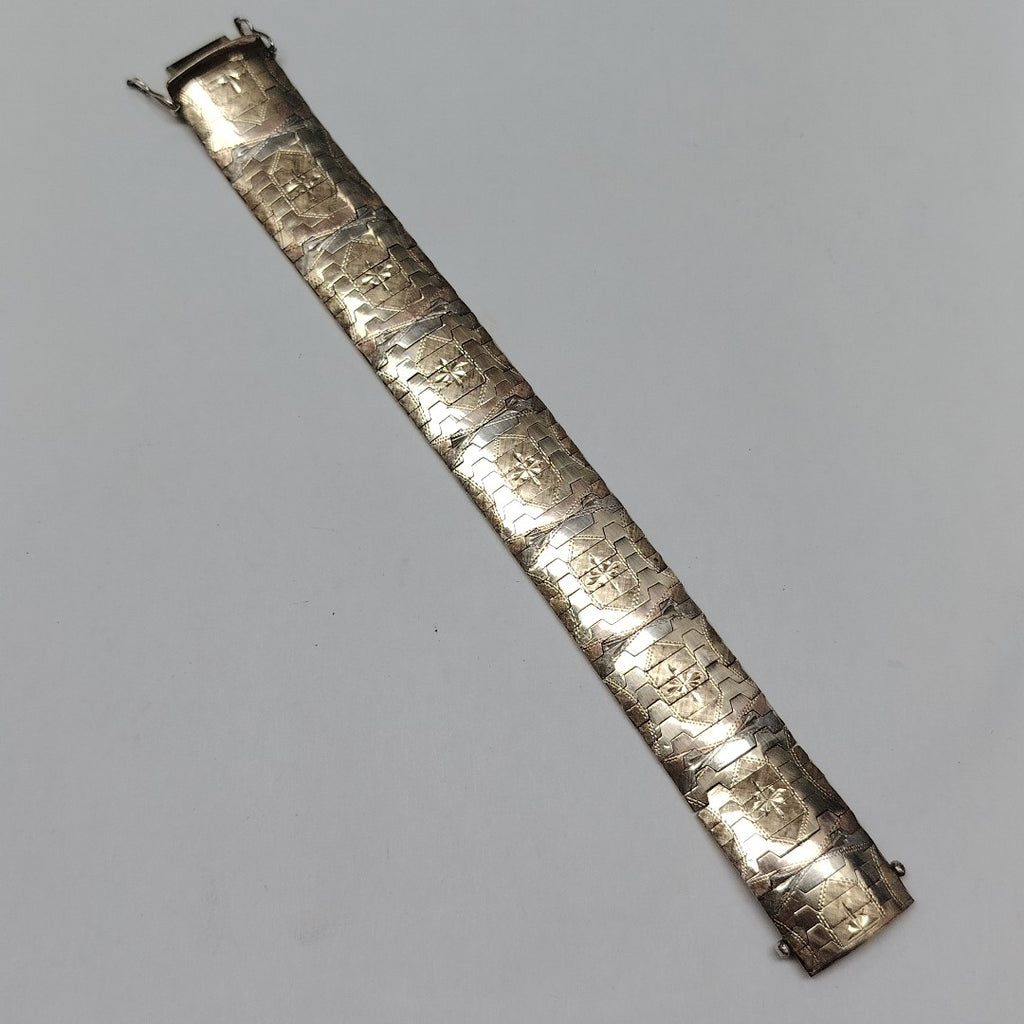 PULSERA RIGIDA ORO 10 K 45.5 GRMS (SEMINUEVO)