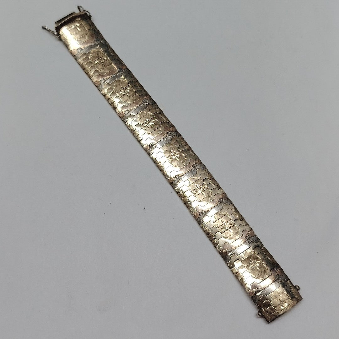PULSERA RIGIDA ORO 10 K 45.5 GRMS (SEMINUEVO)