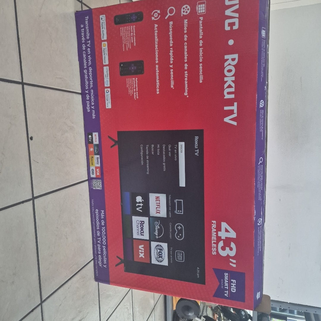 PANTALLA JVC SI43FRF (2025) 43" LED FULL HD (SEMINUEVO)