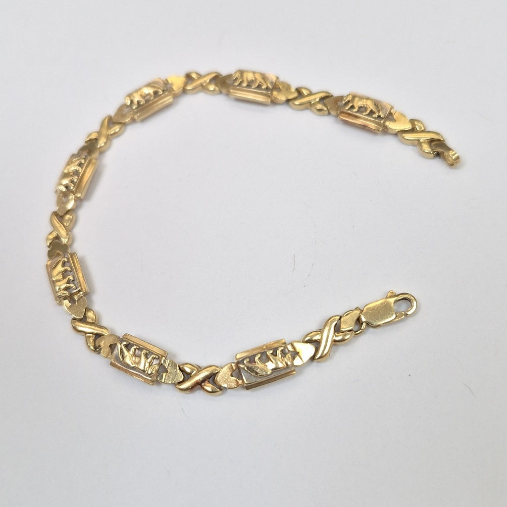 PULSERA ORO 14 K 11.6 GRMS (SEMINUEVO)