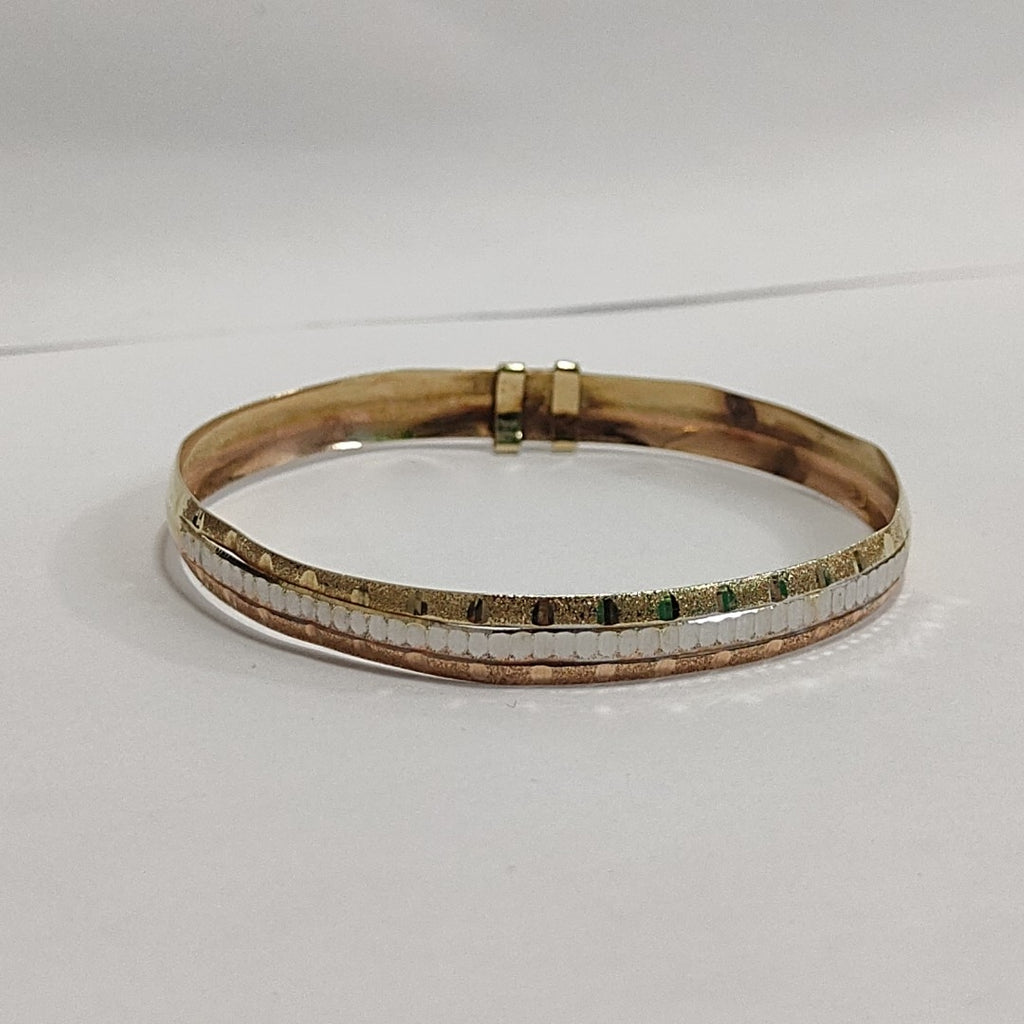 PULSERA RIGIDA ORO 10 K 4,20 GRMS (SEMINUEVO)