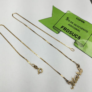 CADENA ORO 18 K 2.8 GRMS (SEMINUEVO)
