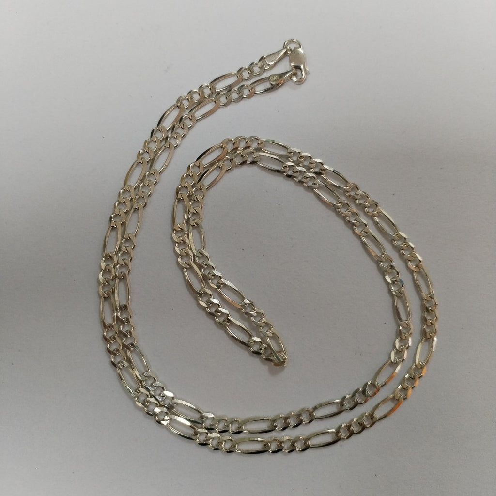 CADENA TEJIDO 3X1 PLATA .925 55 CM 7.4 GR (NUEVO)
