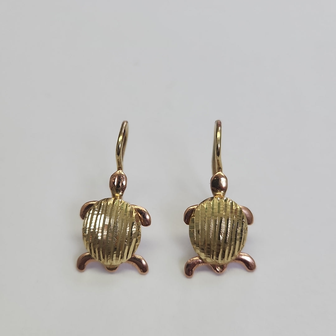 ARETES PAR ORO 10 K 1.6 GRMS (SEMINUEVO)