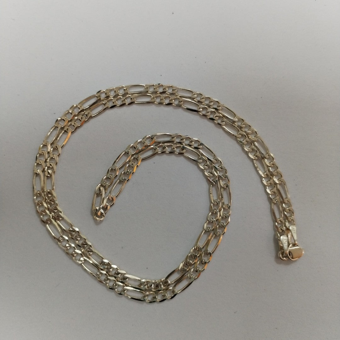 CADENA TEJIDO 3X1 PLATA .925 55 CM 7.4 GR (NUEVO)
