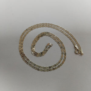 CADENA TEJIDO ESPEJO PLATA .925 55 CM 4 GR (NUEVO)