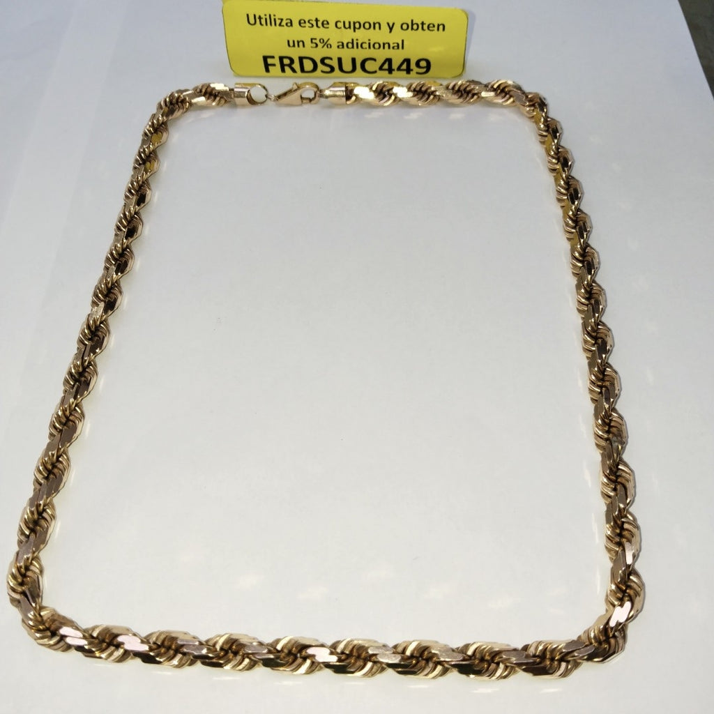 CADENA ORO 10 K 107.4 GRMS (SEMINUEVO)