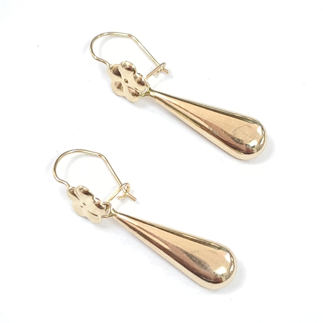 ARETES PAR ORO 10 K 1.2 GRMS (SEMINUEVO)