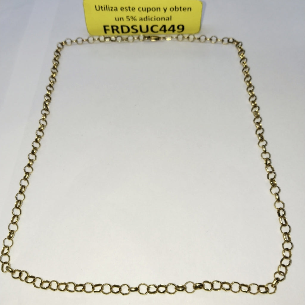 CADENA ORO 8 K 12.9 GRMS (SEMINUEVO)