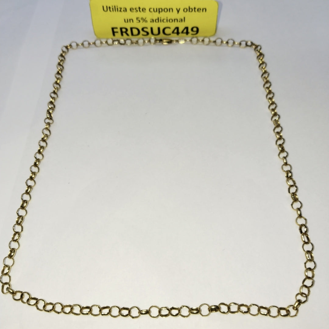 CADENA ORO 8 K 12.9 GRMS (SEMINUEVO)