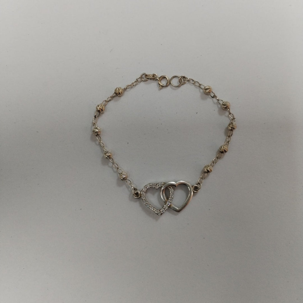 PULSERA TEJIDO TEJIDO ESPECIAL PLATA .925 18 CM 4 GR (NUEVO)