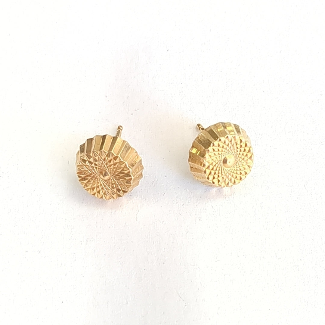 ARETES PAR ORO 18 K 2,90 GRMS (SEMINUEVO)